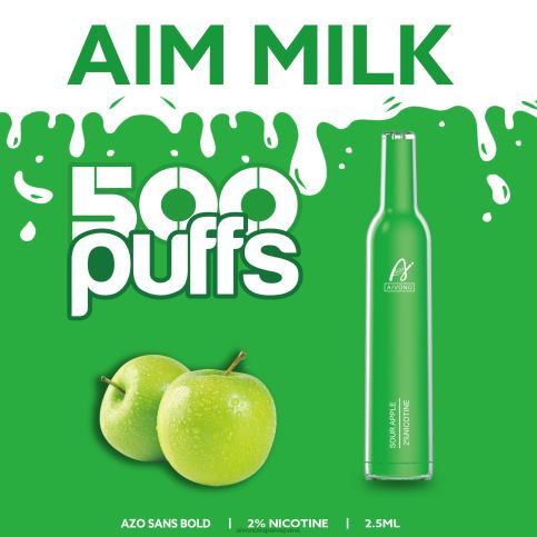 Aivono AIM MILK 500 manzana agria H682H267 | Aivono Vaper